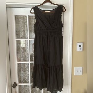 Michael Kors black cotton dress.  Size 6